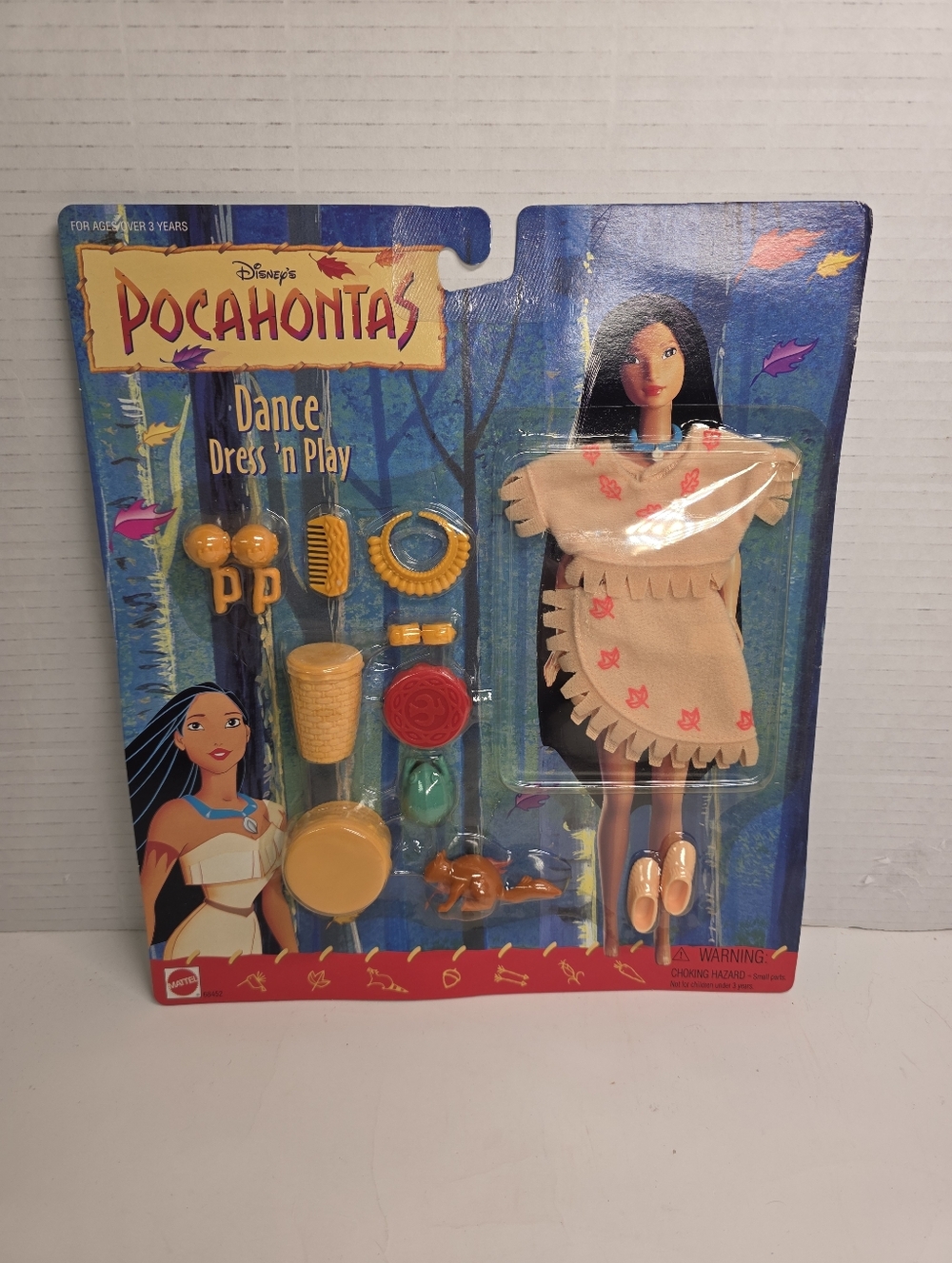 Vintage Mattel Disney Pocahontas Dance Dress N Play Outfit